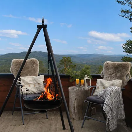 Cozy With A Wonderful View - Hiking Trails - Silence Feriehus *