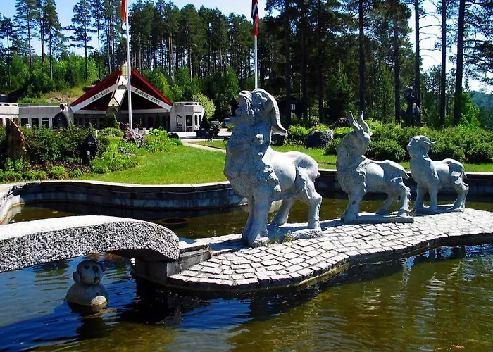 Secluded Forest Cabin With Panoramic Views - Hiking And Nature Mjåvatn