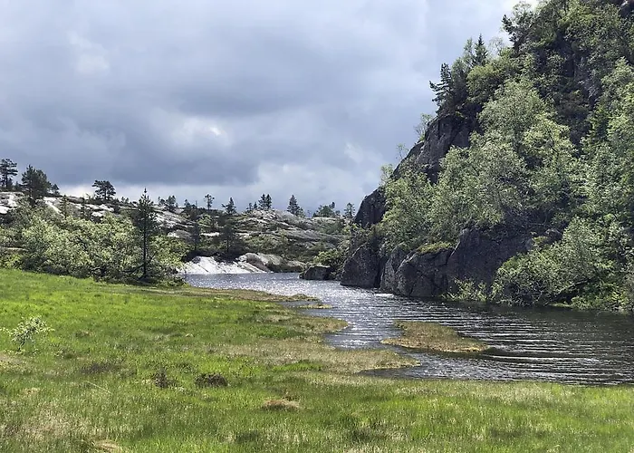 Secluded Forest Cabin With Panoramic Views - Hiking And Nature Feriehus *